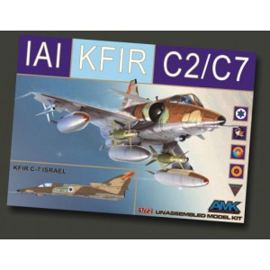 AMK 1:72 IAI C2/C7 KFIR