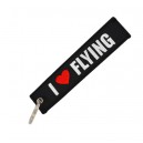 Klíčenka - přívěšek "I love flying"