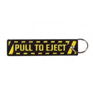 Keychain "Pull to eject"